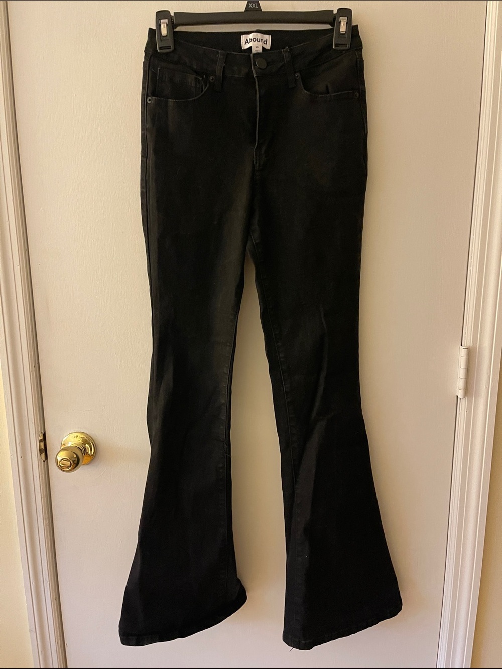 Abound Black Flare Jeans - High Rise Wide Leg